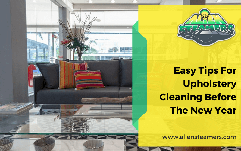 Easy Tips For Upholstery Cleaning Before The New Year